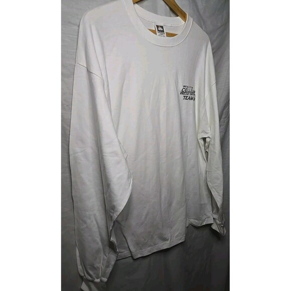 Cotton Deluxe Long Sleeve T Shirt - Sz XL Cotton, Made In The USA, US Cellular - Picture 5 of 10